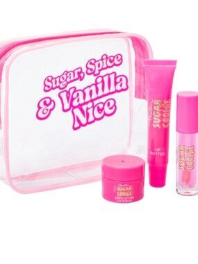ScentXScent Sugar, Spice & Vanilla Nice Lip Care Trio Set NWT